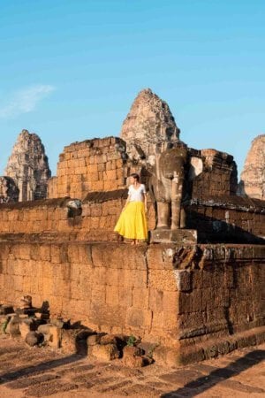 East Mebon Temple at Sunrise