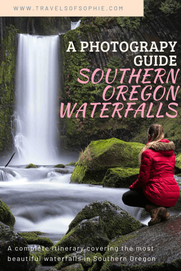 If you’re planning to visit Oregon, then you shouldn’t overlook the waterfalls in Southern Oregon. This Southern Oregon waterfalls travel guide will help you plan your Oregon adventures, taking you to the most beautiful waterfalls in the area. Including Toketee Falls, Proxy Falls and many others, as well detours to Crater Lake and what to do in Medford and Jacksonville.