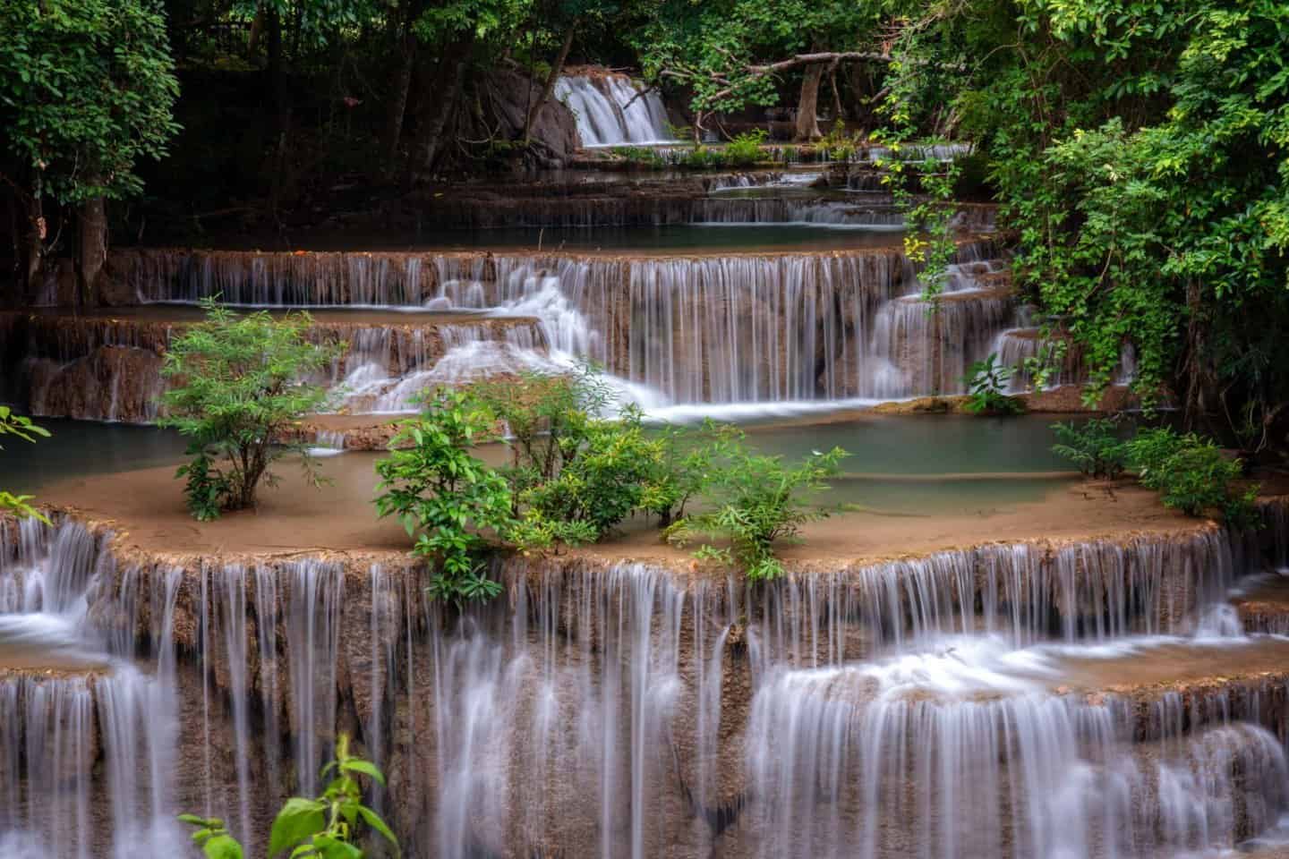 Level 4 (Chat Kaew) of Huay Mae Khamin Waterfall, Thailand