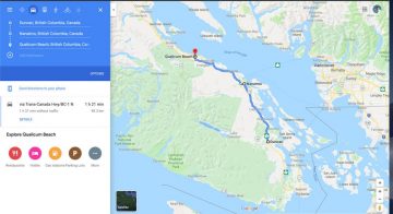 South Vancouver Island driving info