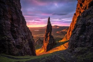 Over 10 days in Scotland, the best sunrise was at The Needle in Quiraing.