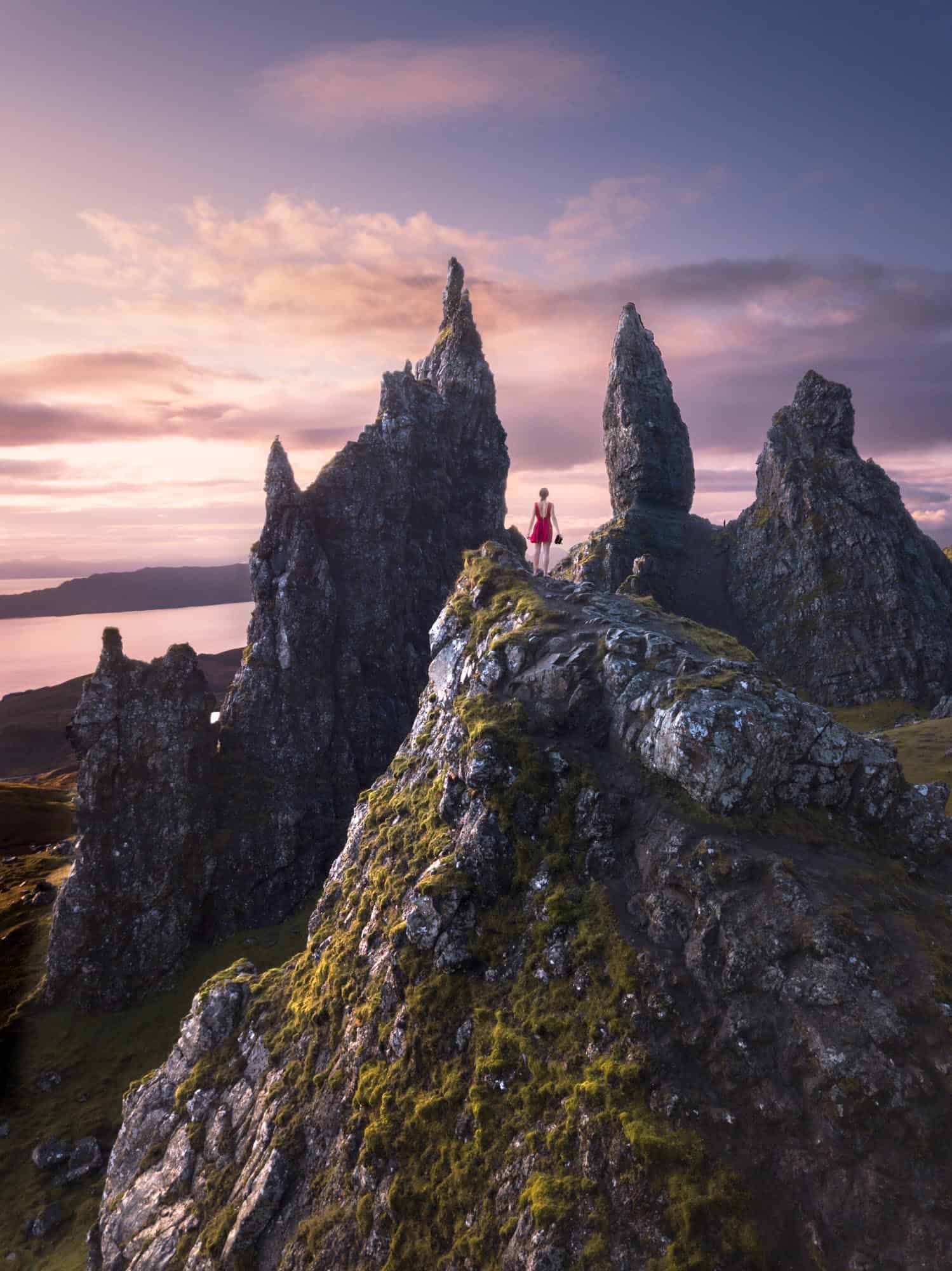 Sunset At The Old Man Of Storr We Dream Of Travel Blog