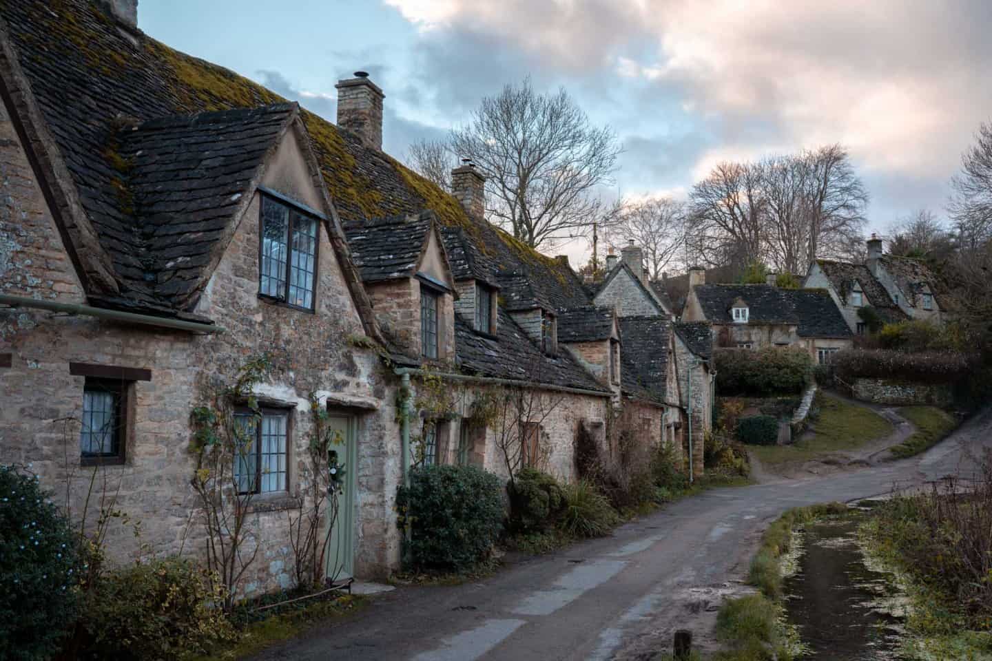 Arlington Row, Bibury - on of the most photographed rows of cottages in the UK