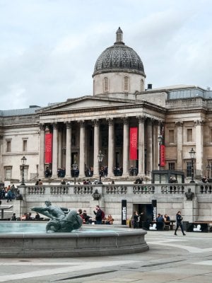 Trafalgar Square and the National Gallery - top things to do in London in 2 days