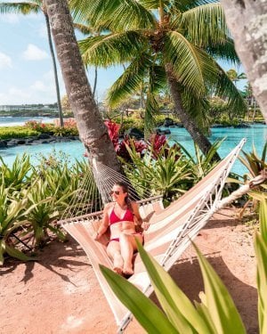The Sheraton Poipu is one of the best Kauai photography locations for vacation vibes.