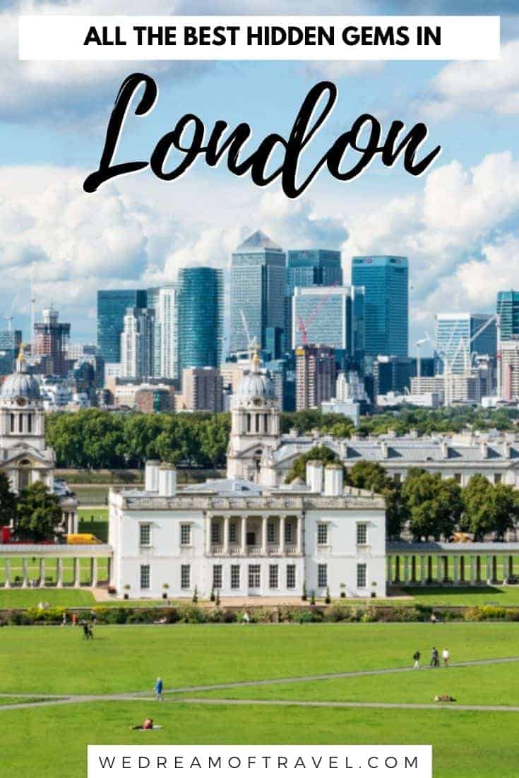 Looking for unusual, non touristy things to do in London? Discover 45+ of the best hidden gems and secret places in London, plus a map to help plan your perfect London visit. London Hidden Gems | Secret Places in London | Non Touristy Things to Do in London | Local London Secrets | Hidden Spot in London | Best Places to Visit in London Without Tourists