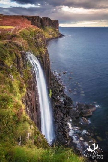 Mealt Falls on the Isle of Skye offers one of the most unique waterfall photography compositions I've found anywhere in the world.