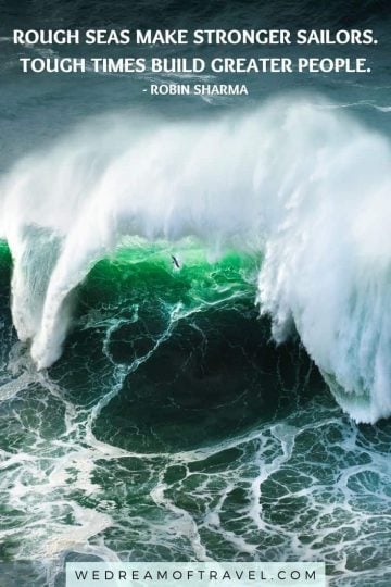 Looking for the perfect ocean caption for your Instagram photos on the water? We've got you covered with the top 145 quotes about the sea! From short and cute ocean quotes to clever ocean puns and inspirational sea quotes. #ocean #sea #seaquotes #oceanquotes #quotesaboutthesea #oceaninstagramcaptions #travelquotes #instagramcaptions