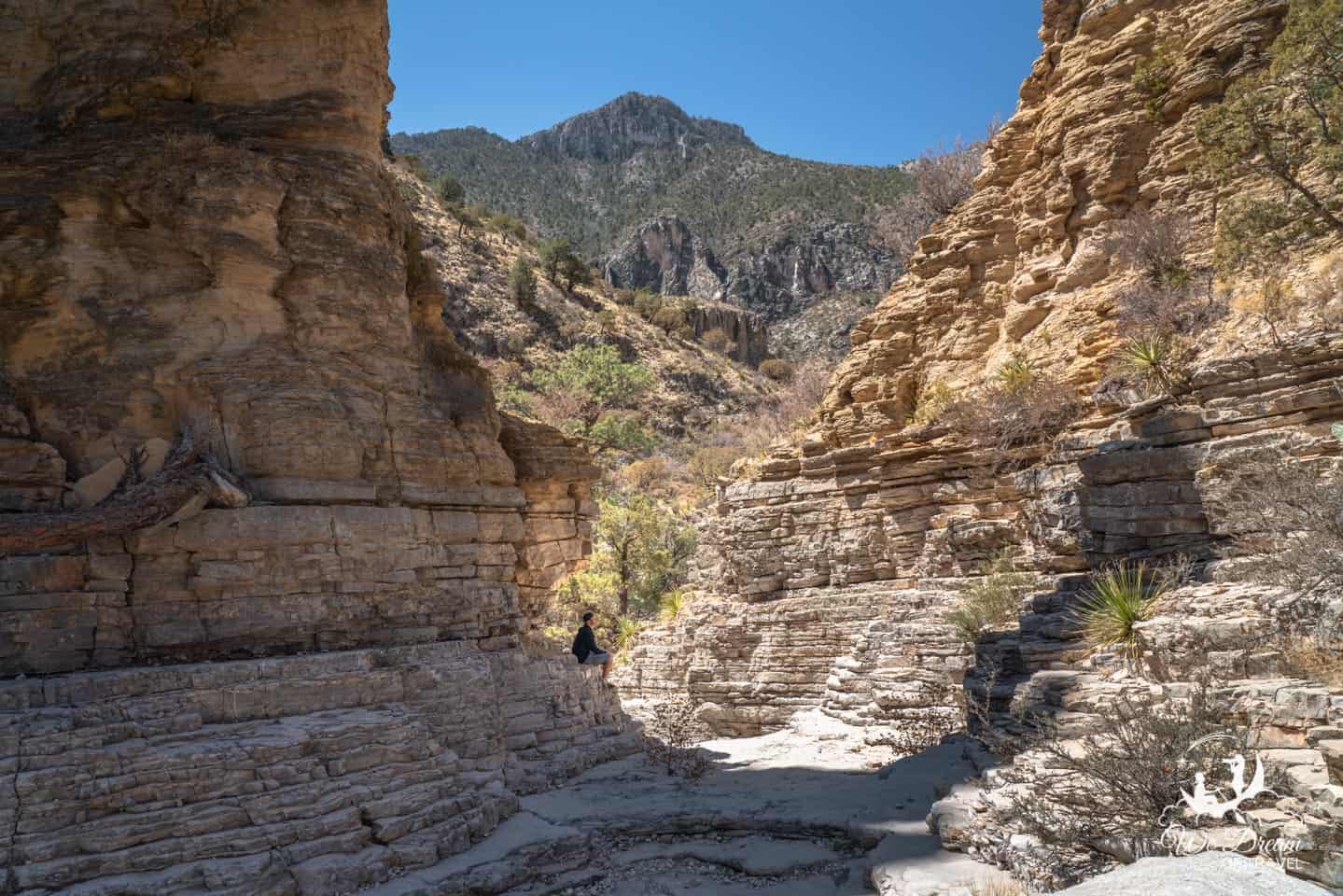 Devil's Hall is a popular hike from the Pine Springs Trail.