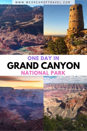From sunrise to sunset, discover the most rewarding way to spend one day in Grand Canyon with this perfect day trip itinerary. Including all the best things to do in one day in the Grand Canyon, plus helpful tips and a map.