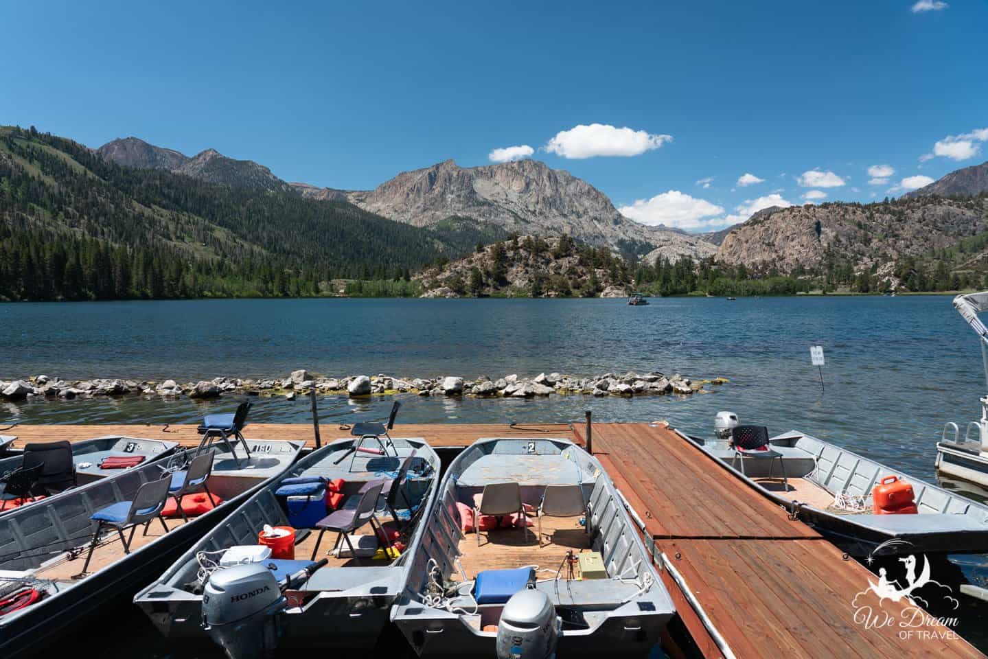 Boating is one of the most popular reasons to visit the June Lakes Loop in the summer.