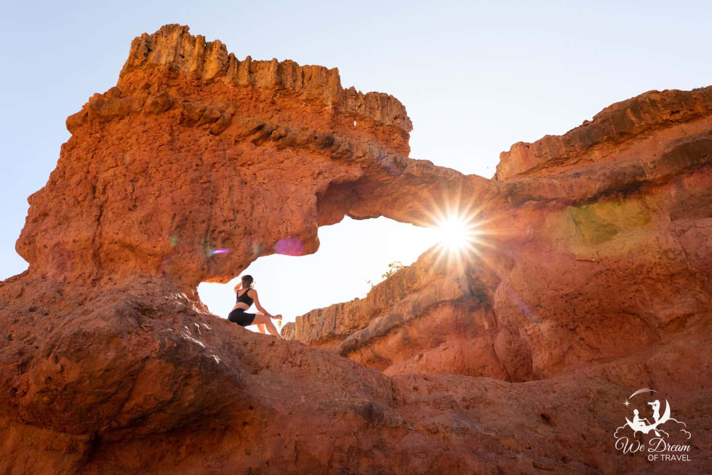 The Arches Trail in Losee Canyon is a must-see on your way to Zion from Bryce Canyon NP.