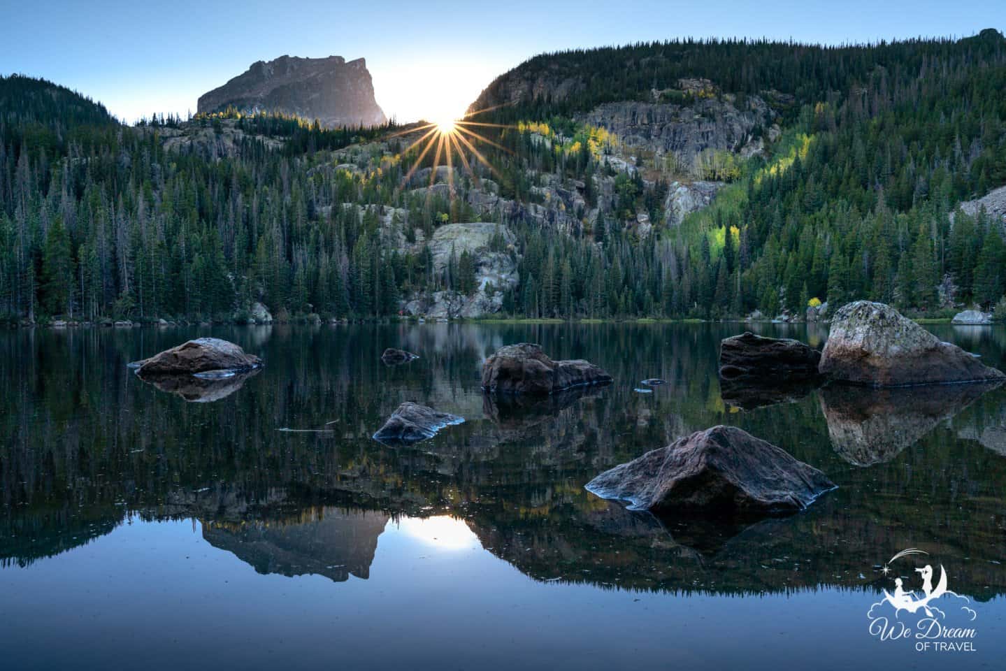 Bear Lake Loop Trail sunstar