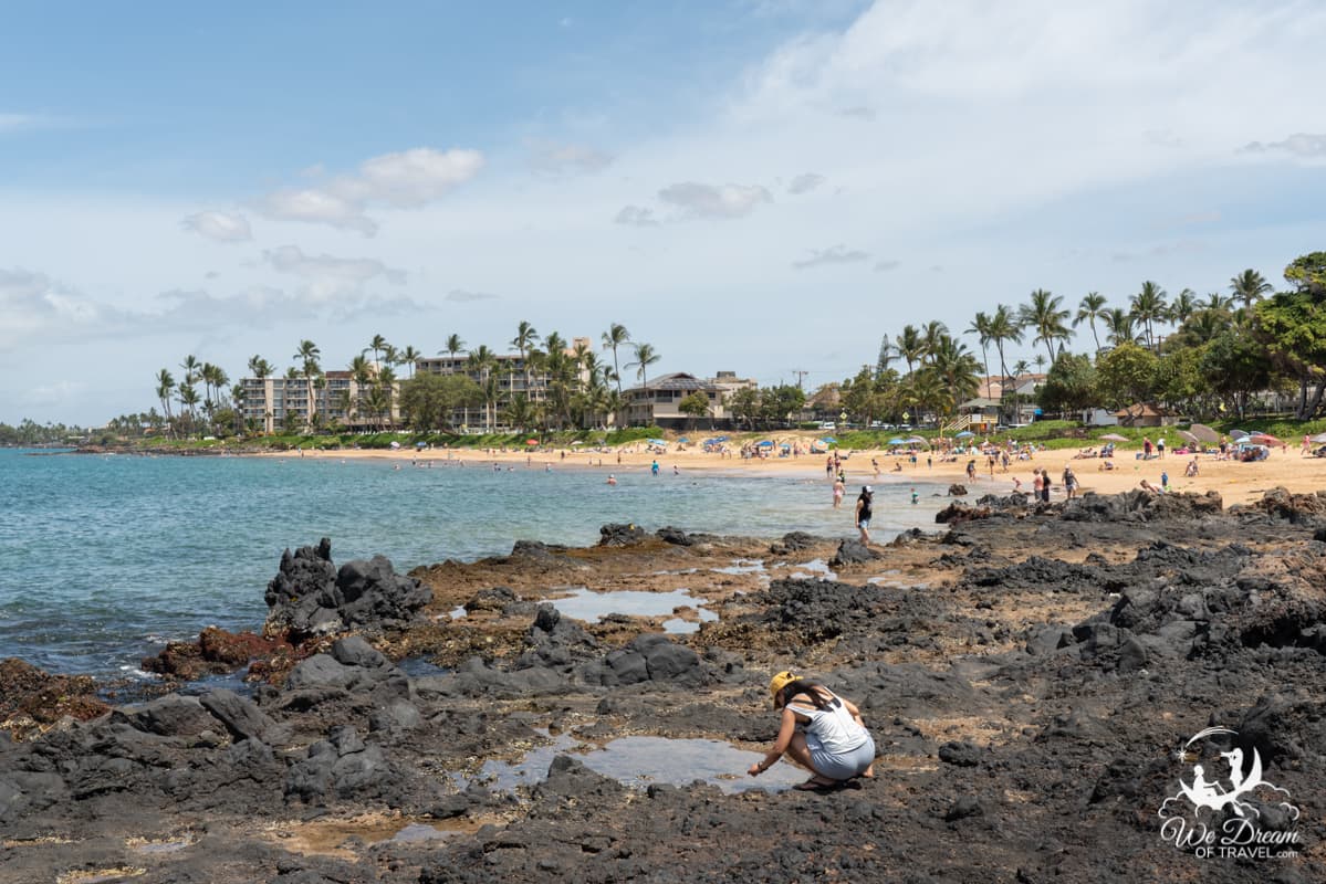 Tidepools at the southern end of Kamaole Beach II