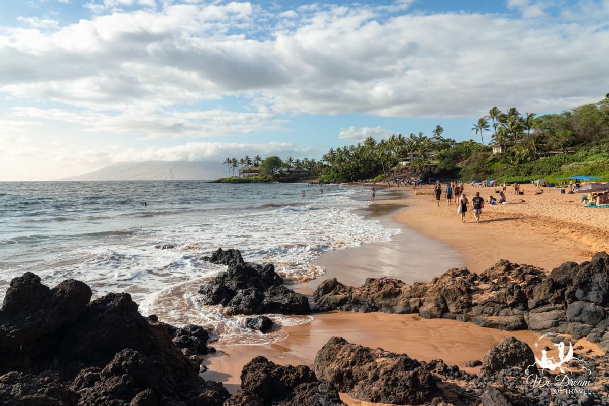 Changs Beach Maui during the Sunday drum circle